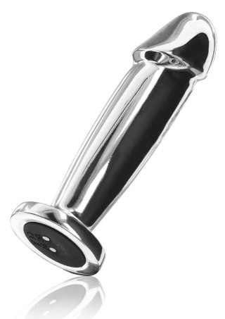 Buttplug Vibr. Penis Silver TOYJOY