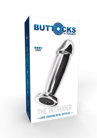 Buttplug Vibr. Penis Silver TOYJOY
