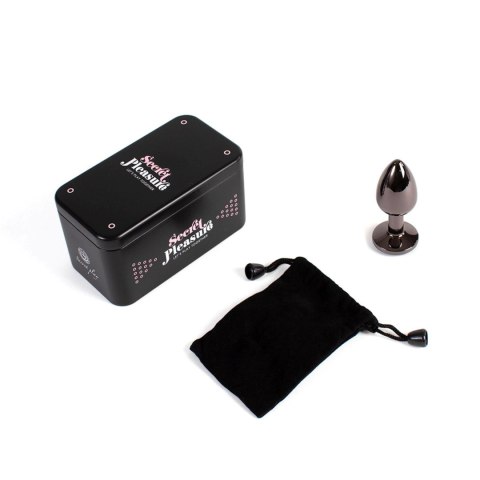 GUNMETAL BUTT PLUG S Secret Play