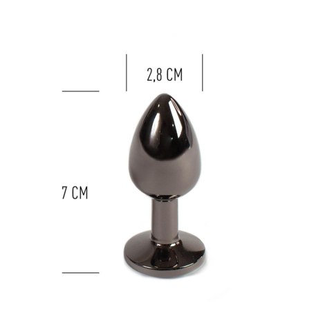 GUNMETAL BUTT PLUG S Secret Play