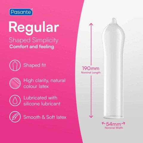 Pasante Regular Condoms 3 pcs Pasante