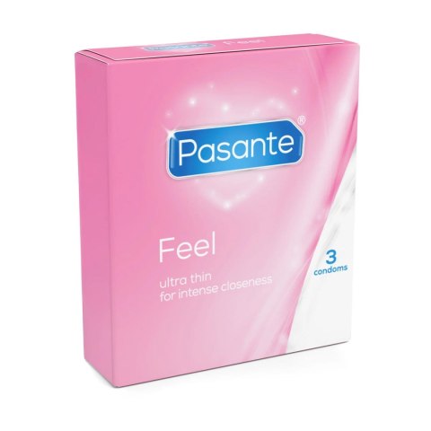 Pasante Sensitive/Feel Condoms 3 pcs Pasante