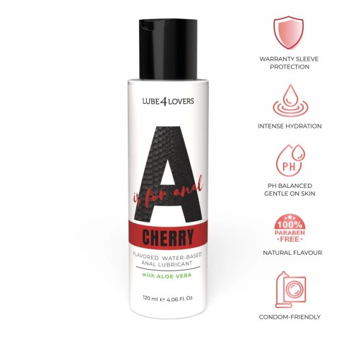 Anal Lubricant A Is for Cherry 120 ml Lube4lovers