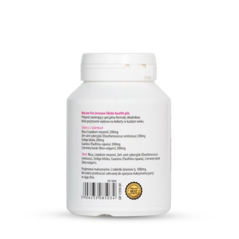 MyLove Ero increase libido health pils 60 MyLove