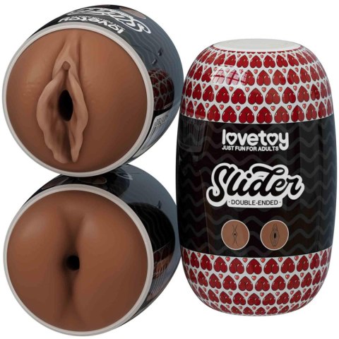 Slider Double-Ended Masturbator Ass and Vagina Lovetoy