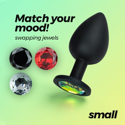 CRUSHIOUS CAMILEO SMALL ANAL PLUG WITH 4 INTERCHANGEABLE JEWELS Crushious
