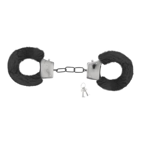 CRUSHIOUS DÉSIR NOIR HANDCUFFS SET + SATIN BLINDFOLD AND WARMING EFFECT LUBRICANT Crushious