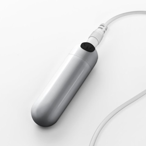 CRUSHIOUS IMOAN RECHARGEABLE VIBRATING BULLET SILVER Crushious