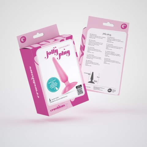 CRUSHIOUS JOLLY PLUG ANAL PLUG PINK Crushious