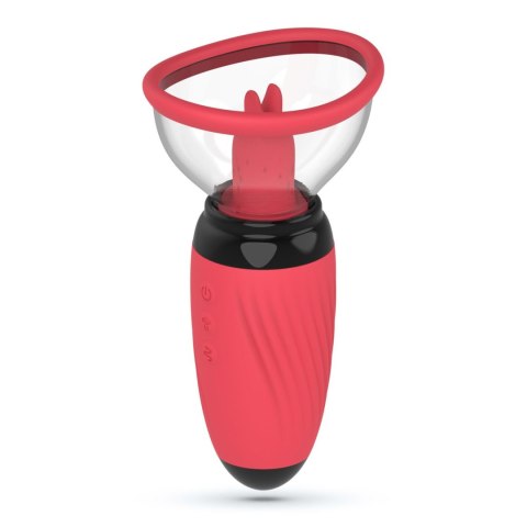 CRUSHIOUS SCARLET VULVA PUMP RECHARGEABLE STIMULATOR Crushious