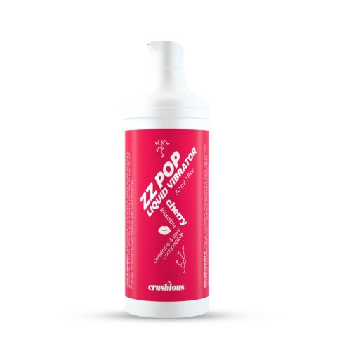 CRUSHIOUS ZZ POP LIQUID VIBRATOR CHERRY AROMA 30ML Crushious