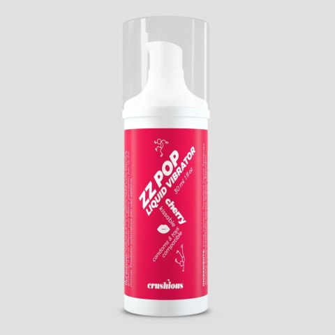 CRUSHIOUS ZZ POP LIQUID VIBRATOR CHERRY AROMA 30ML Crushious