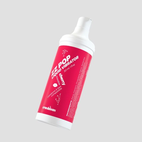 CRUSHIOUS ZZ POP LIQUID VIBRATOR CHERRY AROMA 30ML Crushious