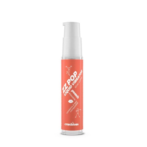 CRUSHIOUS ZZ POP LIQUID VIBRATOR PEACH AROMA 10ML Crushious