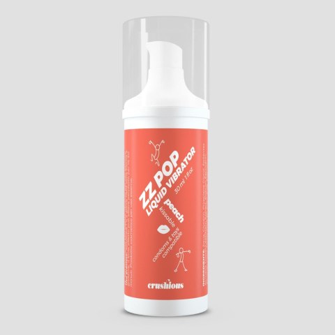CRUSHIOUS ZZ POP LIQUID VIBRATOR PEACH AROMA 30ML Crushious