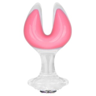Gemoria Silicone Butt Plug - Dual Crescent (Glow-In-The-Dark) Lovetoy