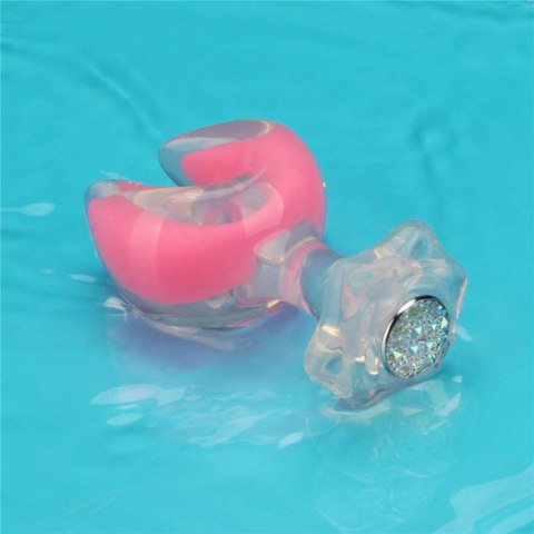 Gemoria Silicone Butt Plug - Dual Crescent (Glow-In-The-Dark) Lovetoy
