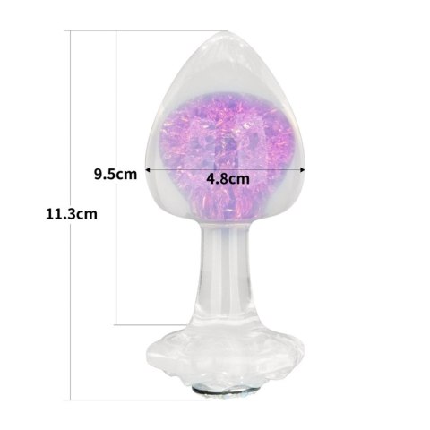 Gemoria Silicone Butt Plug - purple Lovetoy