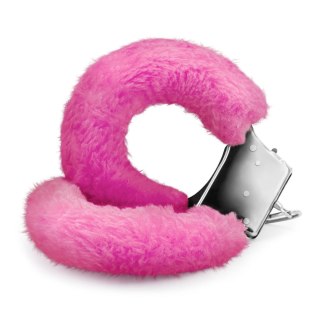 LOVE CUFFS FURRY HANDCUFFS CRUSHIOUS PINK Crushious