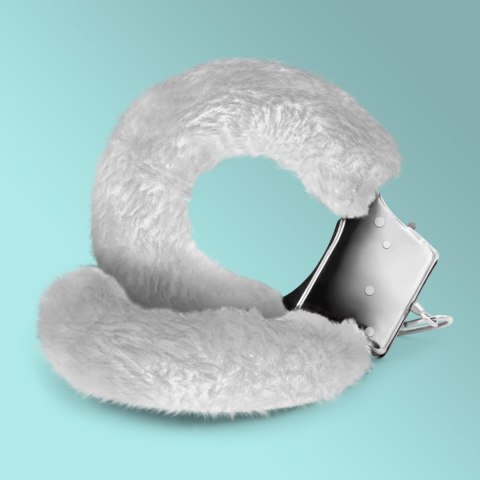LOVE CUFFS FURRY HANDCUFFS CRUSHIOUS WHITE Crushious
