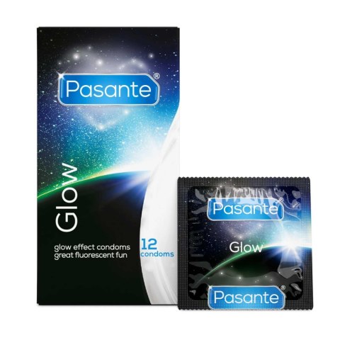 Pasante Glow Condoms 12 pcs Pasante