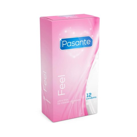 Pasante Sensitive/Feel Condoms 12 pcs Pasante