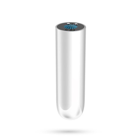 QUACKERS USB RECHARGEABLE VIBRATING BULLET WHITE CRUSHIOUS Crushious