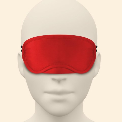 SATIN BLINDFOLD CRUSHIOUS RED Crushious