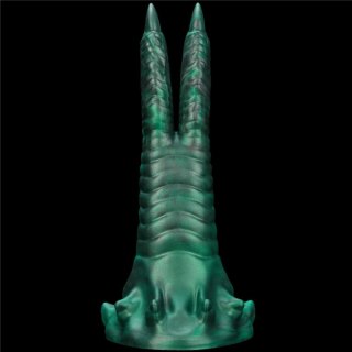 Savage Charm Double-Claw Vibrating Silicone Dildo Lovetoy