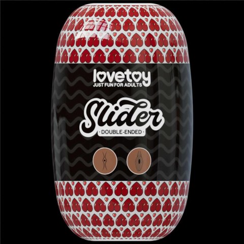 Slider Double-Ended Masturbator Ass and Vagina Lovetoy