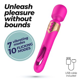 CRUSHIOUS BIG BEN DUAL MASSAGER WITH FLICKER Crushious