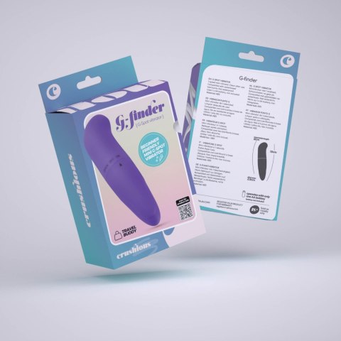 CRUSHIOUS G-FINDER MINI MASSAGER PURPLE Crushious