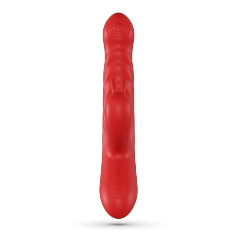 CRUSHIOUS LAPIN THRUSTING RABBIT VIBRATOR RED Crushious