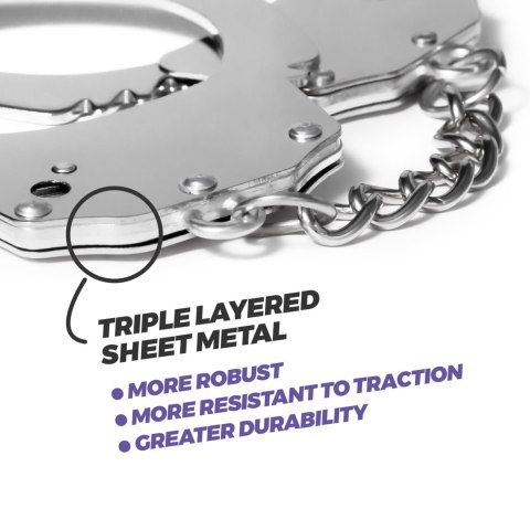 CRUSHIOUS LUST METAL HANDCUFFS Crushious