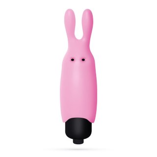 CRUSHIOUS O-PET RABBIT WITH 10 VIBRATION BULLET PASTEL PINK Crushious