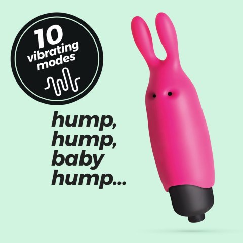CRUSHIOUS O-PET RABBIT WITH 10 VIBRATION BULLET PINK Crushious