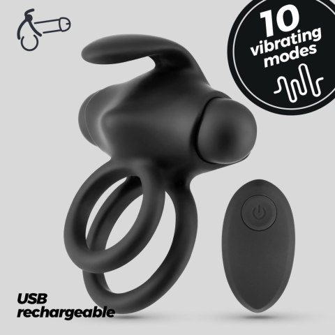 CRUSHIOUS THUMPER VIBRATING DOUBLE COCKRING WITH REMOTE Crushious