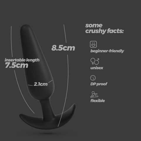 CRUSHIOUS TIC SILICONE ANAL PLUG SMALL Crushious