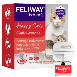 Ceva Animal Health Polska Sp. Z O.o Feliway Friends Dyfuzor 48ml + Wkład 48ml Ceva Animal Health Polska Sp. z o.o.
