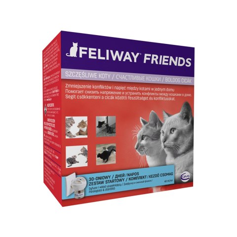 Ceva Animal Health Polska Sp. Z O.o Feliway Friends Dyfuzor 48ml + Wkład 48ml Ceva Animal Health Polska Sp. z o.o.