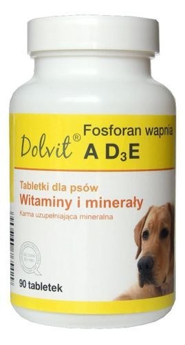 Dolfos Dolvit Fosforan Wapnia ADзE 90 Tabletek Dolfos