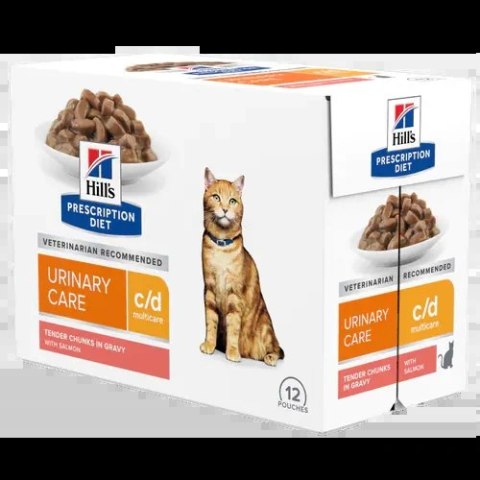 Hill's Prescription Diet c/d Multicare Feline Salmon 85g Hills