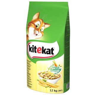 KITEKAT Sucha Karma Dla Kotów Z Kurczakiem I Warzywami 12kg Kitekat