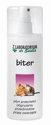 Laboratorium DermaPharm Dr Seidel Biter Płyn Przeciwko Obgryzaniu Przedmiotów Przez Zwierzęta 100ml Laboratorium DermaPharm