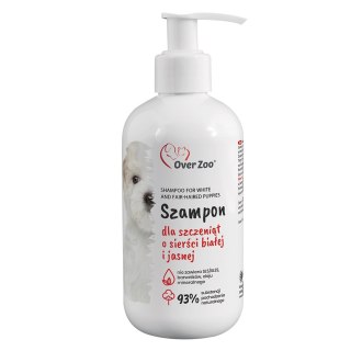 OVER ZOO Szampon Dla Szczeniąt O Jasnej/Białej Sierści 250ml Over Zoo