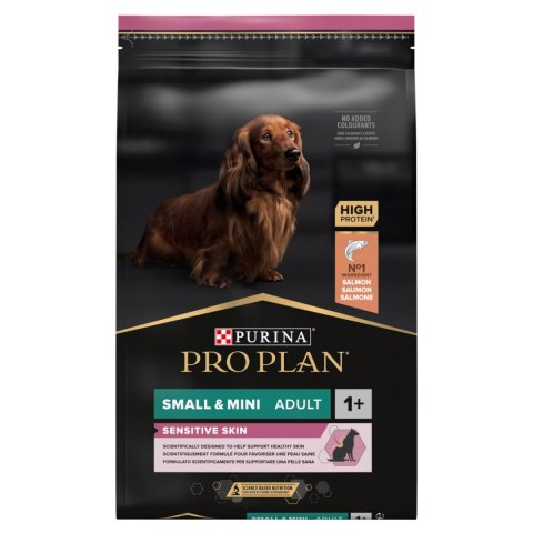 Purina Pro Plan Small & Mini Adult Sensitive Optiderma Łosoś I Ryż 7kg Purina Pro Plan
