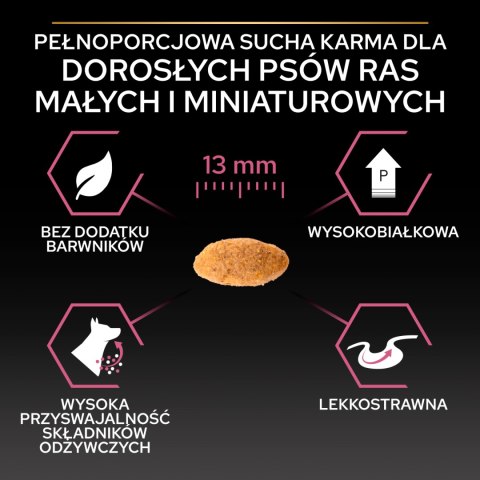 Purina Pro Plan Small & Mini Adult Sensitive Optiderma Łosoś I Ryż 7kg Purina Pro Plan