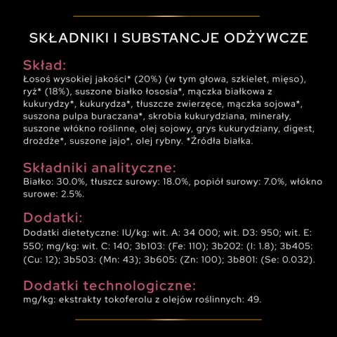 Purina Pro Plan Small & Mini Adult Sensitive Optiderma Łosoś I Ryż 7kg Purina Pro Plan