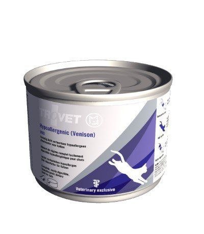 TROVET VRD Hypoallergenic Dziczyzna Dla Kota 200g Trovet