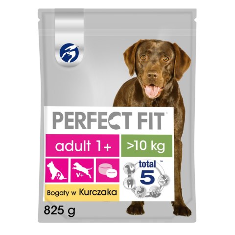 PERFECT FIT Adult 1+ Duże Rasy Z Kurczakiem 825g Perfect Fit